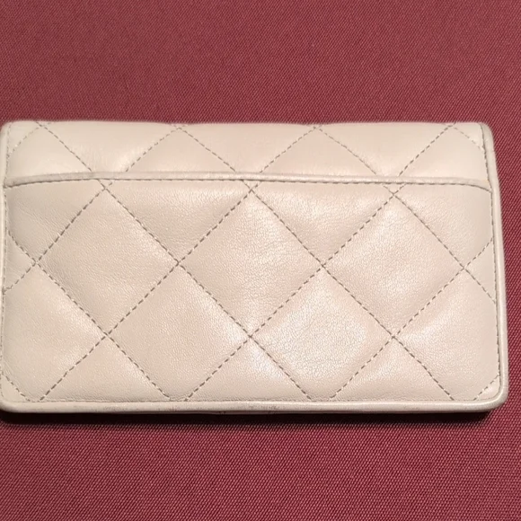 kate spade Cream Quilted Leather Continental Wallet - Picture 3 of 11